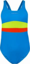  Crowell Kostium kąpielowy dla dziewczynki Crowell Swan kol.03 niebiesko-żółto-pomarańczowy 164cm