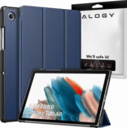 Etui na tablet Alogy Etui Alogy Book Cover do Samsung Galaxy Tab A8 2021 SM-X200/SM-X205 Granatowy
