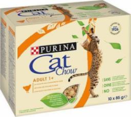  Purina Karma Cat Chow Adult Kurczak Cukin Multipack 10x85g