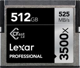 Karta Lexar Professional 3500x CFast 512 GB  (LC512CRBNA3500)