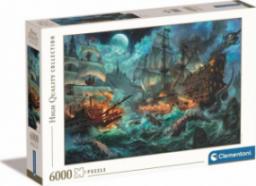  Clementoni Puzzle 6000 HQ Pirates Battle