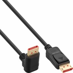 Kabel InLine DisplayPort - DisplayPort 1m czarny (17151U)