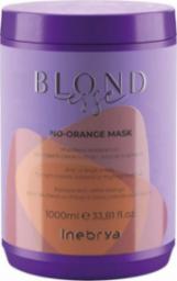 Inebrya INEBRYA_Blondesse No-Orange Mask maska do włosów jasnobrązowych, farbowanych i rozjaśnianych 1000ml