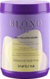  Inebrya INEBRYA_Blondesse No-Yellow Mask maska do włosów blond, rozjaśnionych, z pasemkami i siwych 1000ml