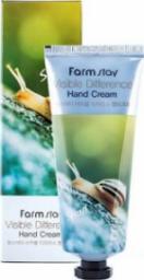  Farmstay FARMSTAY_Vissible Difference Hand Cream krem do rąk ze śluzem ślimaka 100ml