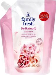  Family Fresh FAMILY FRESH_Hand Soap pielęgnacyjne mydło do rąk z wyciągiem z jedwabiu Refill 750ml
