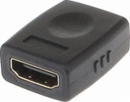 Adapter AV HDMI - HDMI czarny (HDMI-GG)