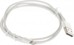 Kabel USB Vitalco USB-A - Lightning 1 m Biały (LIGHTNING-W/USB-W-1M)