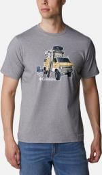  Columbia Koszulka męska Men's Sun Trek Short Sleeve Graphic Tee, City Grey Heath r.XL