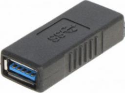 Adapter USB USB - USB Czarny  (USB3.0-GG)