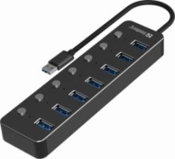 HUB USB Sandberg 7x USB-A 3.0 (134-33)