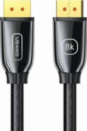 Kabel Usams DisplayPort - DisplayPort 3m czarny (6958444975283)