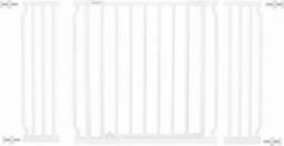 Springos Bramka zabezpieczająca rozporowa do 118cm biała UNIWERSALNY
