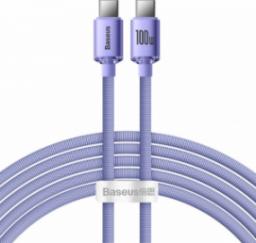 Kabel USB Baseus USB-C - USB-C 2 m Fioletowy (baseus_20220224134343)