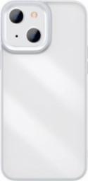  Baseus Baseus Crystal Phone Case pancerne etui do iPhone 13 z żelową ramką szary (ARJT000313)