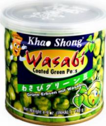  Khao Shong Prażony zielony groszek z wasabi 140g - Khao Shong