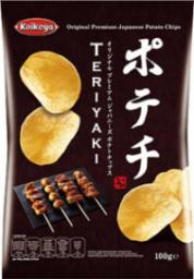  Koikeya Chipsy ziemniaczane Potechi Teriyaki 100g - Koikeya