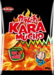  Koikeya Chipsy Karamucho Hot Chilli, pikantne 60g - Koikeya