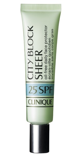  Clinique City Block Sheer 25 SPF Oil Free Daily Face W 40ml