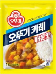 OTTOGI Ottogi Curry Hot - curry instant w proszku 1kg - Ottogi