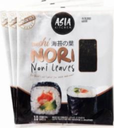 Asia Kitchen Algi Sushi Nori Premium Gold 3 x 10 szt - Asia Kitchen