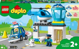  LEGO Duplo Posterunek policji i helikopter (10959)