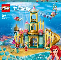  LEGO Disney Podwodny pałac Arielki (43207)