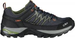 Buty trekkingowe męskie CMP Rigel Low Trekking Shoe Wp Antracite/Torba r. 41 (3Q13247-51UG)