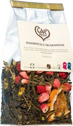 Cafe Creator Herbata liściasta zielona Pomarańcza z Truskawkami 50 g
