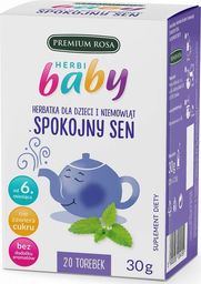 Premium Rosa Herbatka dla dzieci i niemowląt Spokojny Sen 20 torebek