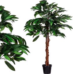 Plantasia SZTUCZNE DRZEWO MANGO 120 CM KWIATY DRZEWKO Unw