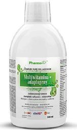 Pharmovit PHARMOVIT Multiwitamina+ Adaptogeny (Witaminy + Minerały + Aminokwasy) 500ml