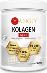 Yango YANGO Kolagen typu II (Stawy, Chrząstki, Mięśnie) 300g