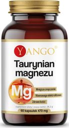  Yango YANGO Taurynian magnezu 60 Kapsułek wegetariańskich