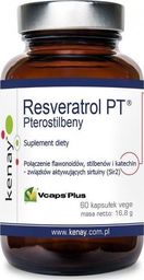 Kenay Pterostilbeny Resveratrol PT 60 kapsułek KENAY