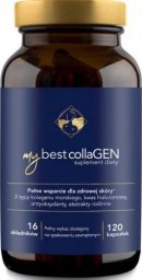 MybestPharm KAPSUŁKI NA WSPARCIE KONDYCJI SKÓRY MY BEST COLLAGEN 120 szt. MYBESTPHARM