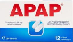 USP Apap 12 tabletek