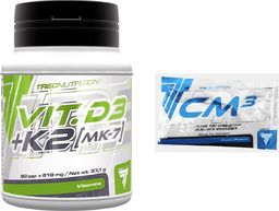  Trec Nutrition TREC Witamina D3-Vit D3+K2 (MK7) 60 Kaps