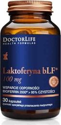 Doctor Life DOCTOR LIFE Laktoferyna bLF (Odporność organizmu) 100mg 30 Kapsułek