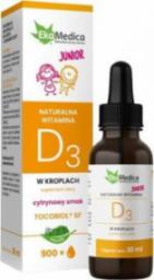  Ekamedica Witamina D3 JUNIOR Dla dzieci 30 ml EkaMedica