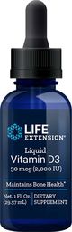  Life Extension Witamina D3 2000 IU 29,57 ml Life Extension