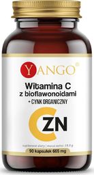  Yango Witamina C z bioflawonoidami i Cynk organiczny 90 kapsułek Yango