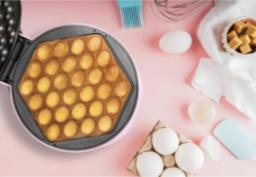 Gofrownica Bestron Bestron Bubble Waffle ABWM300P 700W pink - waffle maker