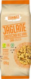 Frank&Oli Ciasteczka jaglane z orzechami + chia bez GMO 120 g