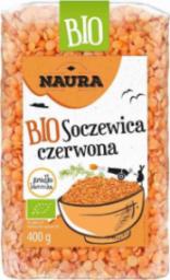 Naura Soczewica czerwona BIO 400 g