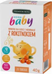 Premium Rosa Herbatka dla dzieci i niemowląt z Rokitnikiem 20 torebek