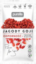 Purella Food Jagody Goji. Odporność. Fosfor + Niacyna 45 g