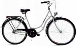  Dallas Bike Rower Retro 28" 1spd - biały z czarnym