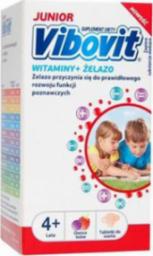  Teva Vibovit Junior Witaminy + Żelazo 30 tabletek