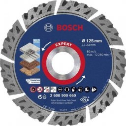 Bosch Diamentowa tarcza tnąca EXPERT MultiMaterial 125 x 22,23 x 2,2 x 12 mm